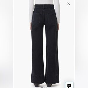 Habitual Dark Wide-Leg Jeans Sz 27